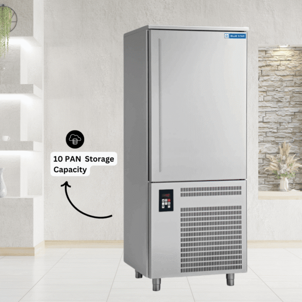 blue star blast freezer bf10g 10 pan g series automatic defrost chiller 10 gn capacity (bf 10 g 10 pan)