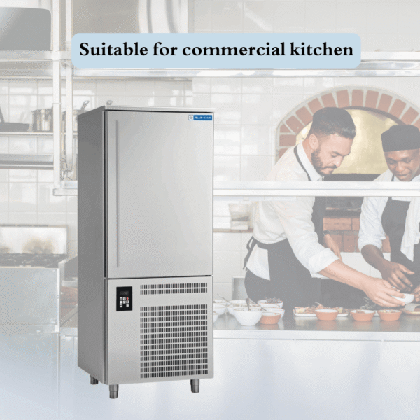 blue star blast freezer bf10g 10 pan g series automatic defrost chiller 10 gn capacity (bf 10 g 10 pan)