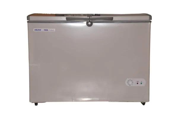 voltas deep freezer 320 litre convertible double door deep freezer cfht320dd grey